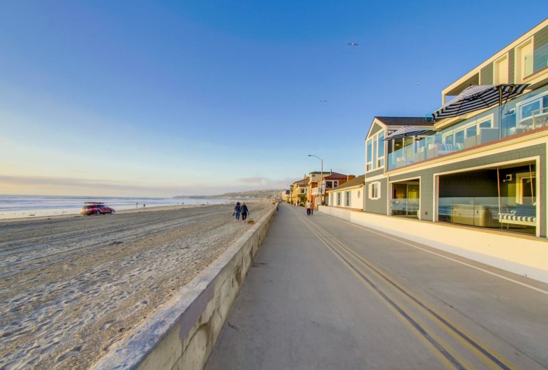 California Coastal Retreat Mission Beach Vacation Rental Bluewater