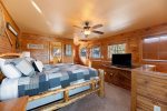 Family room with flat screen TV.