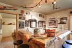 Antler Lodge - Down stairs bar area. 