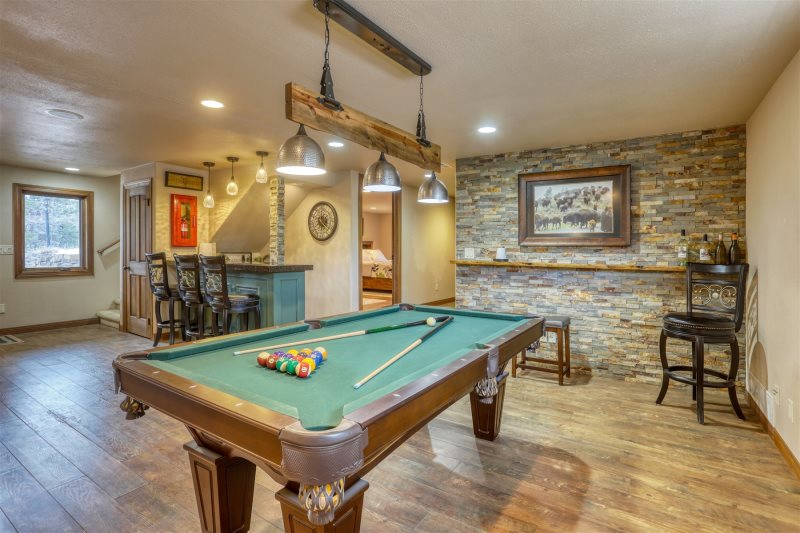 Ultimate Man Cave Ideas: Screens, Pool Table, Theater Seating, Granite