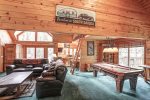 Black Bear Lodge main floor view. 