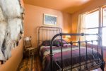 Queen bed on main level