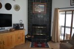 Wood Burning Fireplace