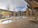 Slope-side Pool and Hot Tub