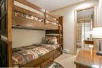 Bunk beds two bedroom residence at the Antlers Vail CO