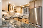 Kitchen two bedroom residence at the Antlers Vail CO