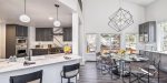 dining area and kitchen 