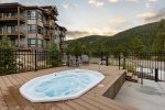 Clearwater Lofts shared community hot tubs