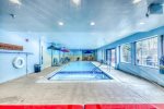 Indoor pool and hot tub