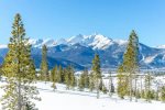 Panoramic peaks surrounding Keystone CO