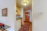 Hallway with kitchenette