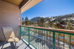 Balcony with views of surrounding area