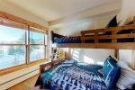 Bunk beds in second bedroom