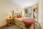 Queen Bedroom with door to hot tub