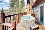 Outdoor private hot tub