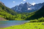 Maroon Bells in the Summer