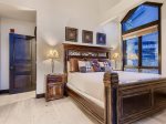 Master bedroom with king bed