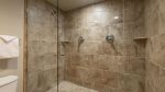 Master bathroom shower