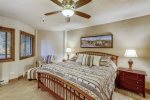 Master bedroom with king bed