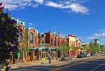 Historic Main Street is a block away