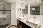 Newly remodeled master bathroom