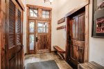 Private entrance and hallway- multilevel townhome