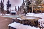 Heated outdoor pool