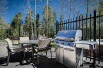 Shared complex gas grills