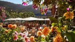 Eat outside at The Garden with unobstructed Aspen Mountain Views 