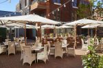 Grab lunch at The Garden with unobstructed Aspen Mountain views 