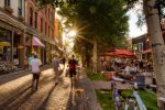 Downtown Aspen in the summer