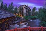 Onsite Covered Bridge and River