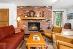 Cozy Living Room with Fireplace