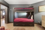 Twin over Twin Bunk Beds with storage.