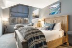 Bedroom 2 features 2 Queen Beds