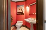 Powder Room located off front entry.