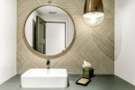 Enjoy the convenience of this sleek and modern Main Level Powder Room