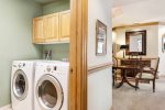 In unit washer dryer