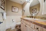Half Bathroom on the main level