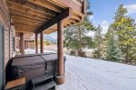 Private Hot Tub off the living room