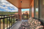 Outdoor Balcony with Table & chairs
