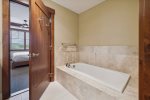 Separate Soaking Tub