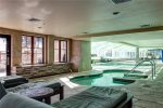 Indoor Outdoor Hot Tub and Pool, Splash Pad, Steam Room, Dry Sauna