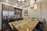 Bar Seating and Dining Room Table