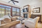 Living Room with Peak 8 Views