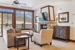 Living Room with Peak 8 Views