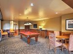 Pool Table in the Lobby