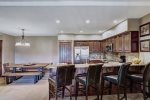 Large fully equipped kitchen