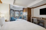Three Full Bedroom with Luxury En Suite Bathrooms, Fireplaces, Mini Bar