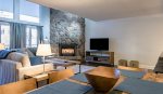 Fireplace and Private Balcony - Queen Sleeper Sofa